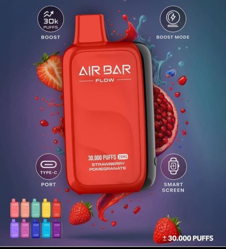 AIR BAR FLOW سحبة سيجارة اير بار فلو 30000 شفطة