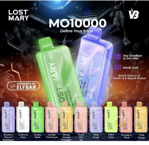 LOST MARY سحبة سيجارة لوست ماري 10000 شفطة 50 نيكو...
