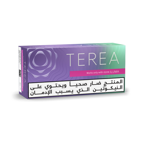 TEREA بيربل ويف منثول (١٠ عبوات) خلطة تبغ غنية مُع...