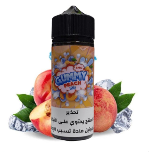 نكهة قمي خوخ ايس 120ML فيب GUMMY PEACH ICE