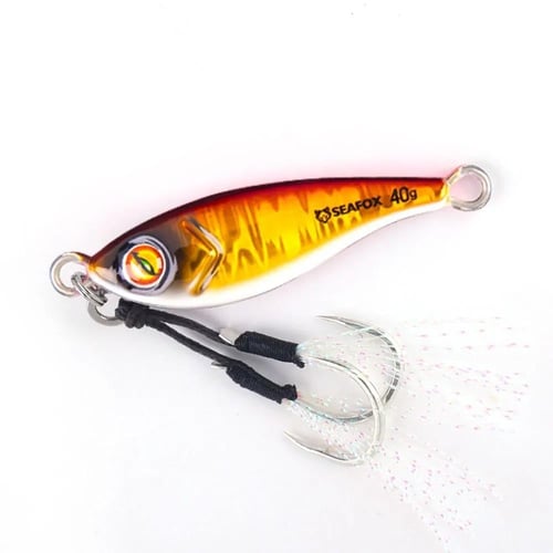 SEAFOX slow UV/Luminous jigs / سي فوكس لايت جق (إض...