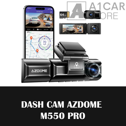 داش كام ازدومM550 pro تصوير امامي وخلفي وداخلي 4K