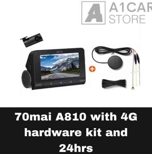 داش كام شاوميA810 تصوير امامي وخلفي 4K بنظام تتبع...