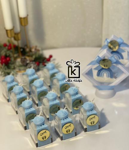 شموع معطره توزيعات مواليد