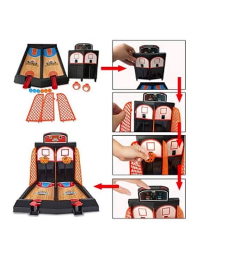 لعبة التفاعل مع الطفل والوالدين لعبة كرة السلة الت...