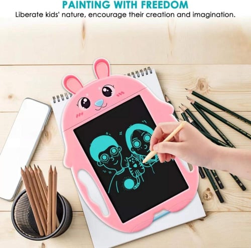 جهاز رسم تابلت بشاشة رسم ملونة ال سي دي مقاس 10 ان...