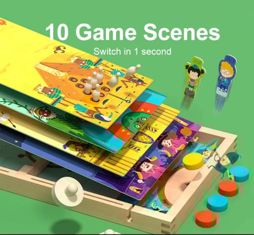 تحدي السرعة 10في1 لعبة جماعية للاعبين فيها عشر ألع...