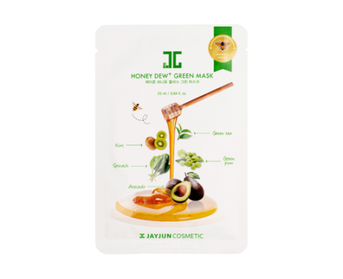 Green mask with honey extract from Gijon - 25ml
