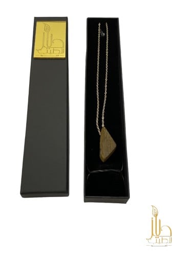 تعليقة العود للسيارات لون ذهبي