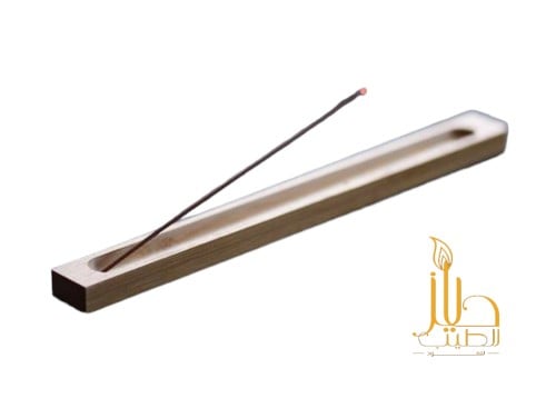 حامل أعواد البخور الخشبي