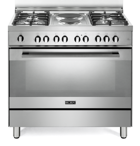 فرن غاز و كهرباء ايطالي 90 سم فري ستاند البا