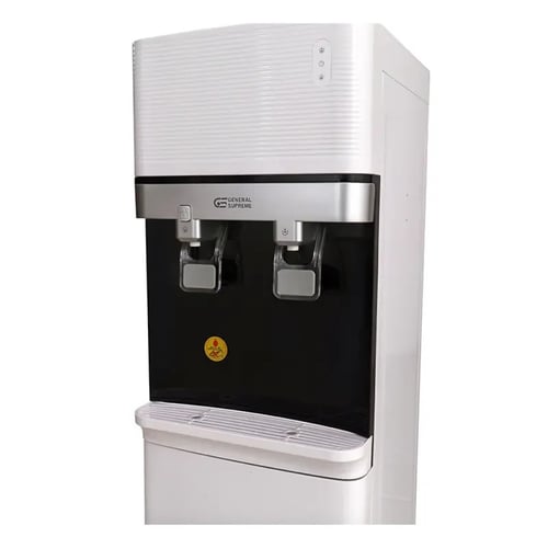 موزع مياه جنرال سوبريم ساخن/بارد، مزود بغطاء أمان...