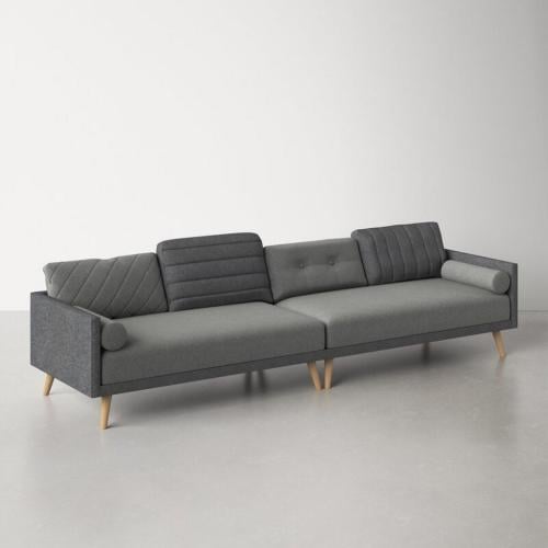 كنبة 300×80×70 سم - رمادي