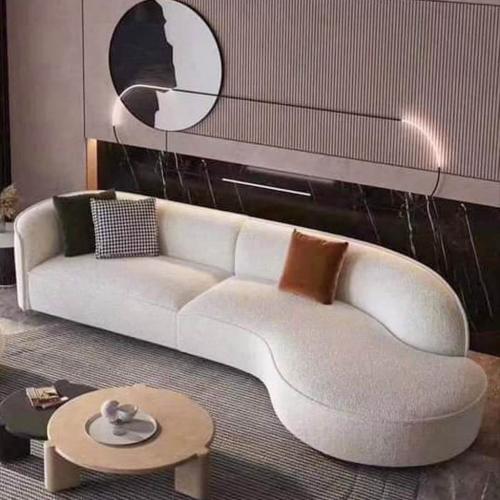 كنبة 310×80×110×75 سم - بيج