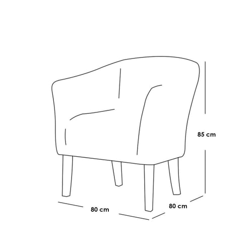 طقم كنب وكرسي 3 قطع - بيج