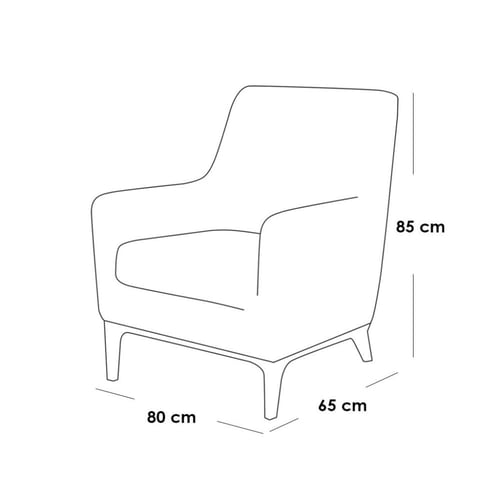 طقم غرفة معيشة قطعتين خشب سويدي وكتان - رمادي