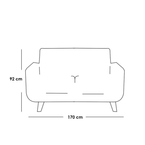 طقم غرفة معيشة 3 قطع - أصفر ورمادي