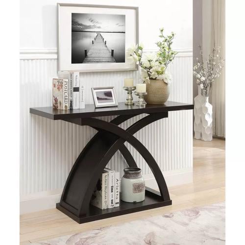 طاولة مدخل 110×45×90 سم - أسود