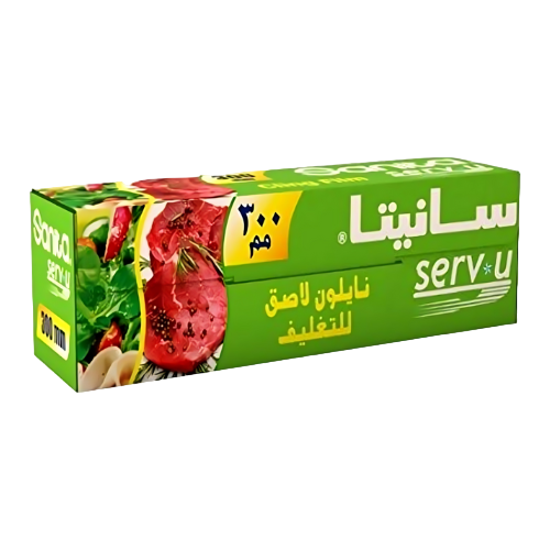 سانيتا نايلون رول تغليف لاصق للطعام 300 مم