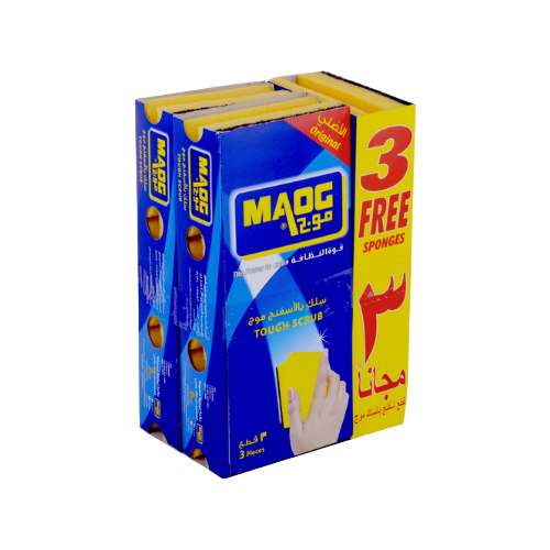 اسفنج موج غسيل الصحون