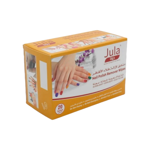 جولا مناديل إزالة طلاء الاظافر