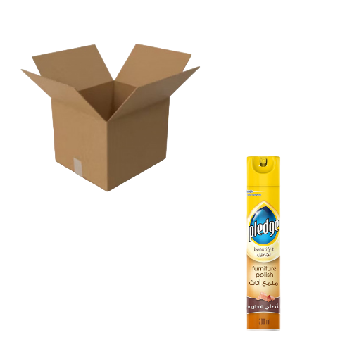 كرتون منظف وملمع الاثاث من بليدج، 300 مل 48 حبة