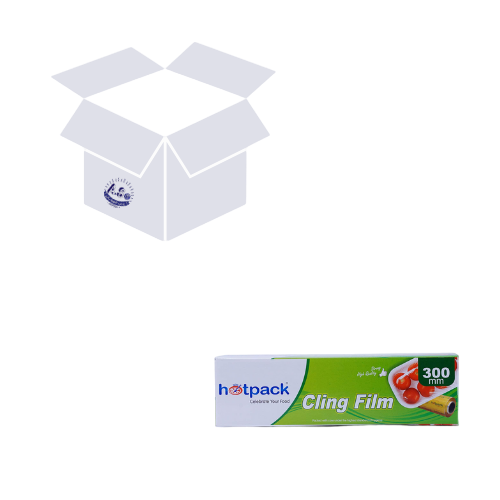 كرتون نايلون تغليف هوت باك 300 مم 6 حبات