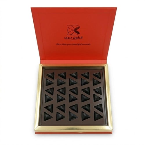 حلى الفحم بالحليب المحموس