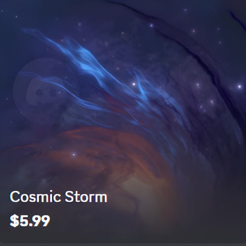 افكتات دسكورد ( $5.99) Discord Cosmic Storm Profil...