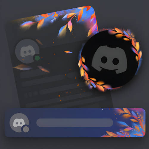افكتات دسكورد ( $15.99) Discord Autumn Foliage Bun...