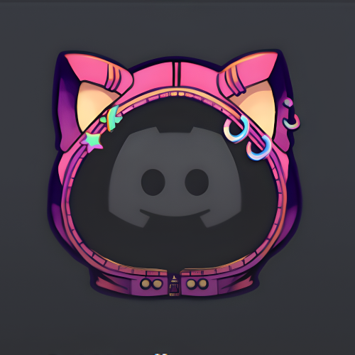 افكتات دسكورد ( $5.99) Discord Neon Cat Hoodie dec...