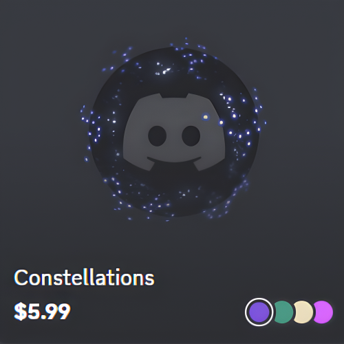 افكتات دسكورد ( $5.99) Discord Constellations deco...