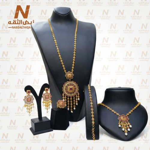 طقم مريه وخناقي زركون دقة الماس