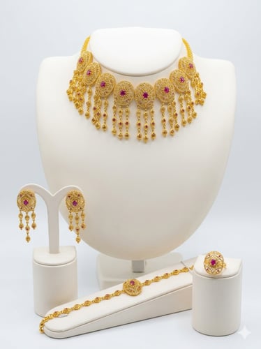 طقم اكسسوار نسائي فاخر