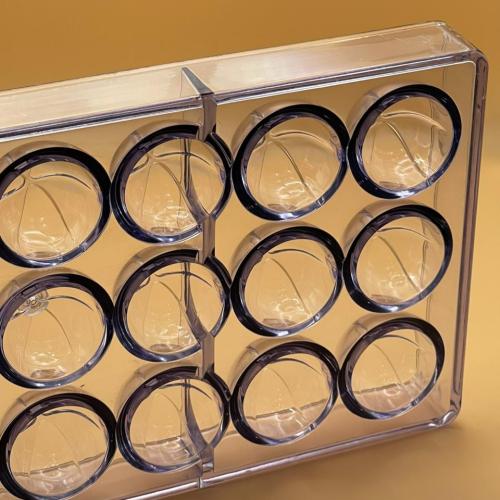 قالب اكريليك دائري مموج