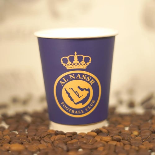 اكوب بشعار نادي النصر حجم 8oz