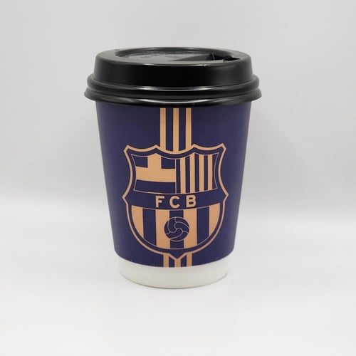اكوب بشعار نادي برشلونة حجم 8oz