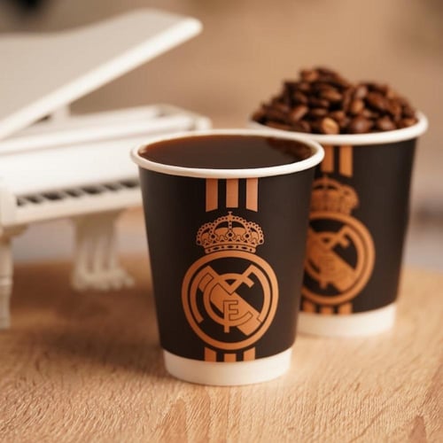 اكوب بشعار نادي ريال مدريد حجم 8oz