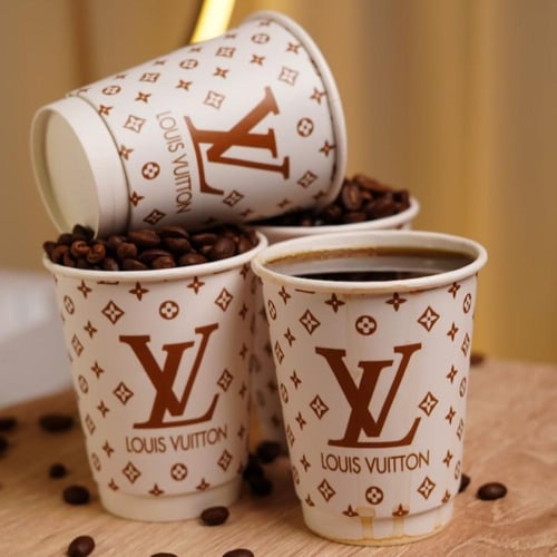 اكواب بشعار لويس فيتون LV حجم 8oz