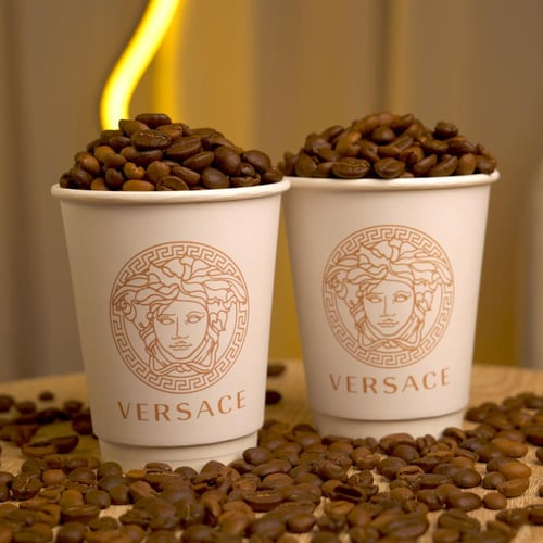 اكواب بشعار فرزاتشي versace حجم 8oz