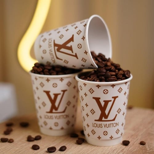 اكواب بشعار لويس فيتون LV حجم 8oz