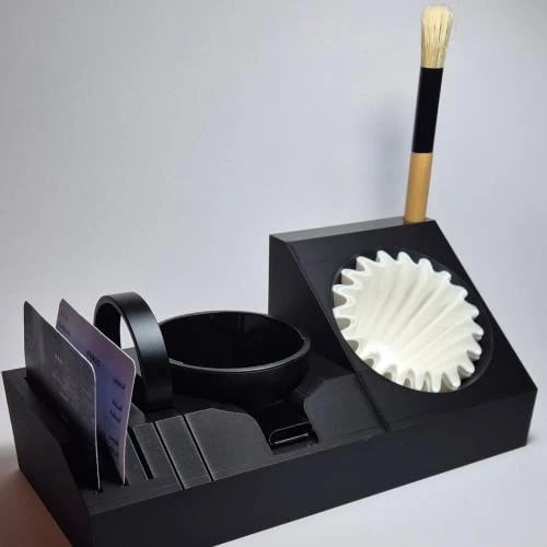 xBloom Tool Organizer – Custom Slot for V60 Filters – Black