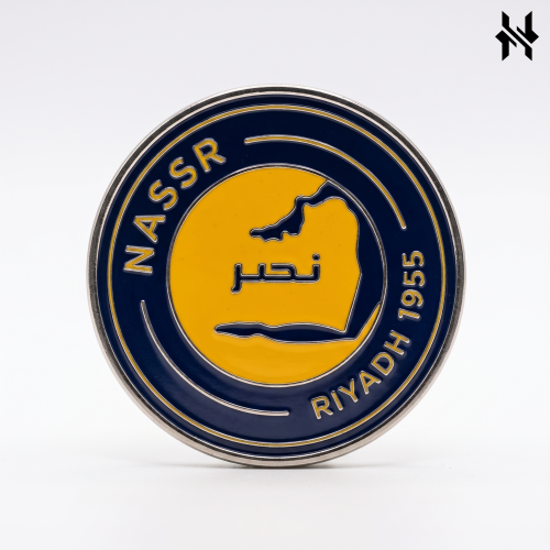 ستيكر معدني شعار النصر