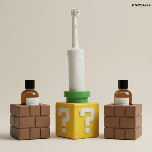 منظم بلاستيكي لاصقة ماريو