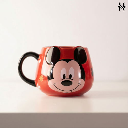 Mickey Mouse cup - red