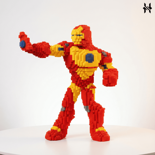 Iron Man cube - large