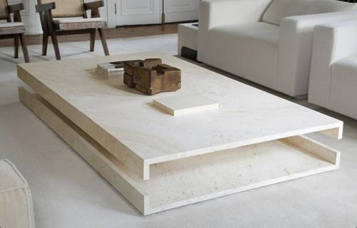 طاولة رخام ترافنتينو