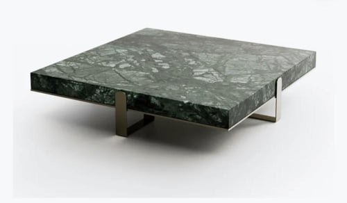 طاولة رخام بقاعدة حديدية