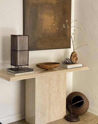 استقبال رخام ترافنتينو