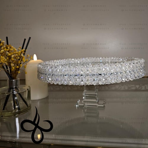 صحن مع ستاند - صغير